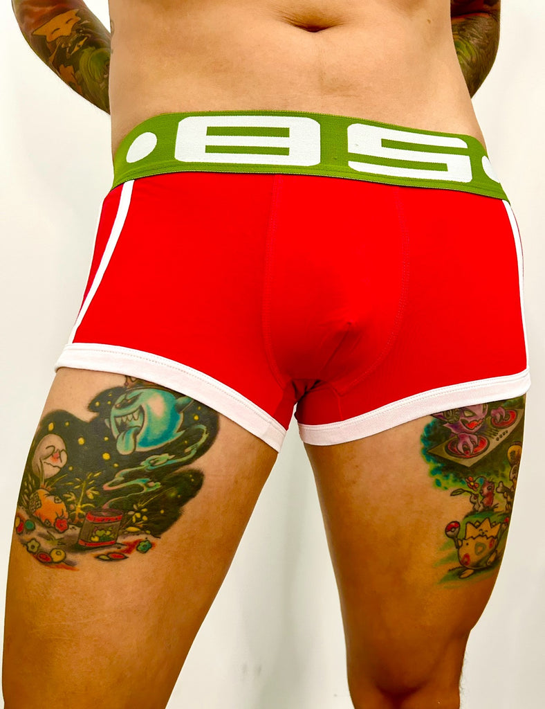 Red & Green Boxer Brief