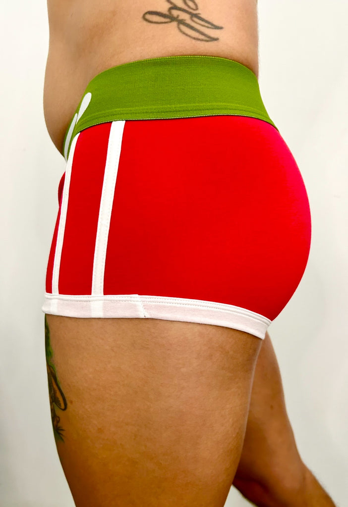 Red & Green Boxer Brief